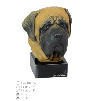 Mastif angielski ręcznie pomalowana statuetka Art-Dog